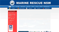 Desktop Screenshot of marinerescuensw.com.au