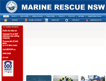Tablet Screenshot of marinerescuensw.com.au